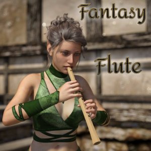   Fantasy Flute w/Poses G8/8.1F [Iray]
