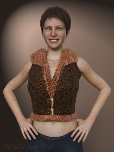   Fur Vest G8/8.1F Iray