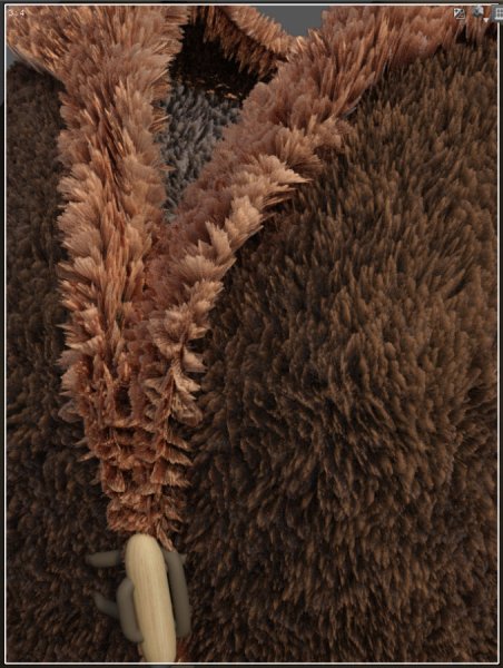   Fur Vest G8/8.1F Iray