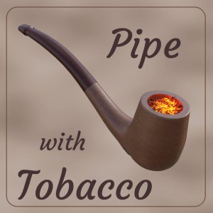   Pipe with Tobacco Iray