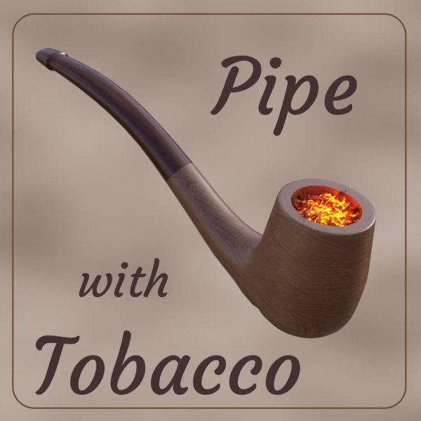   Pipe with Tobacco Iray