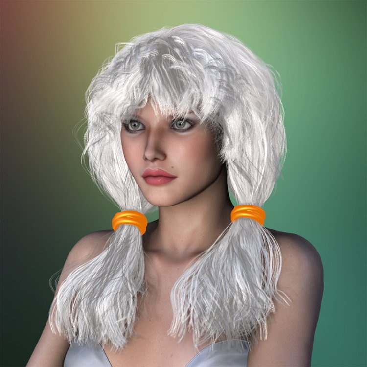   Aoife Hair V4 Poser