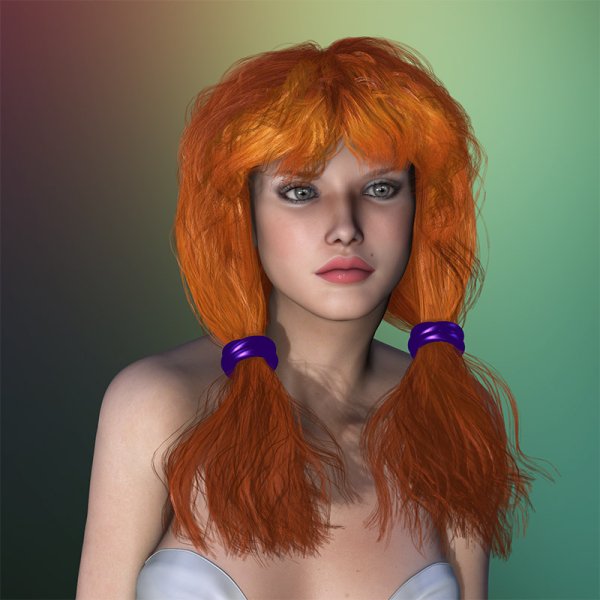   Aoife Hair V4 Poser