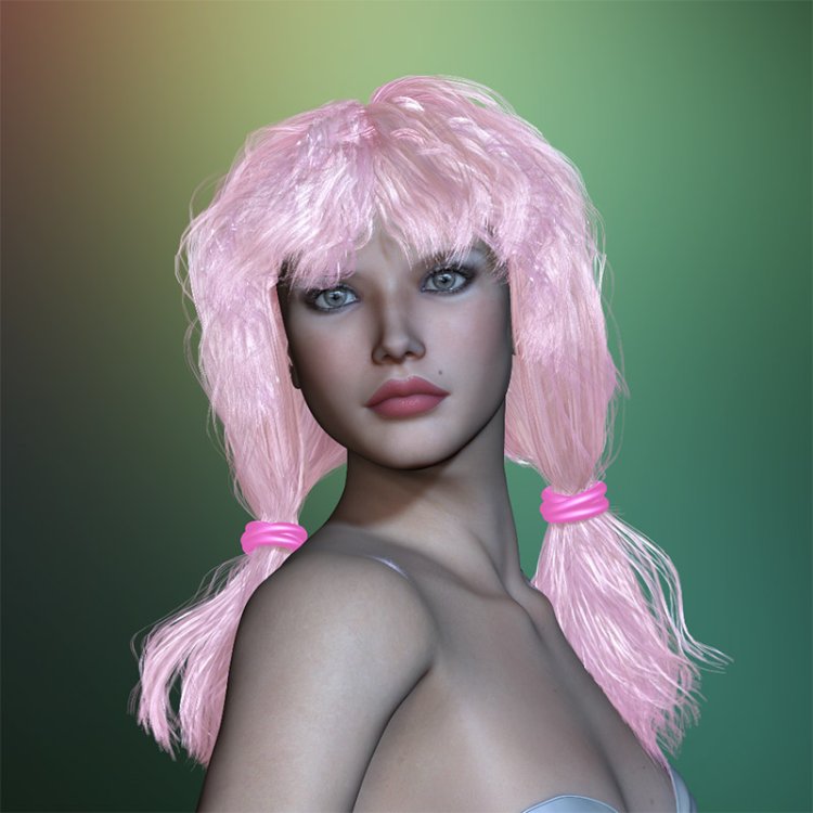   Aoife Hair V4 Poser