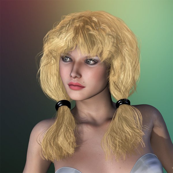   Aoife Hair V4 Poser