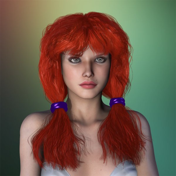  Aoife Hair V4 Poser