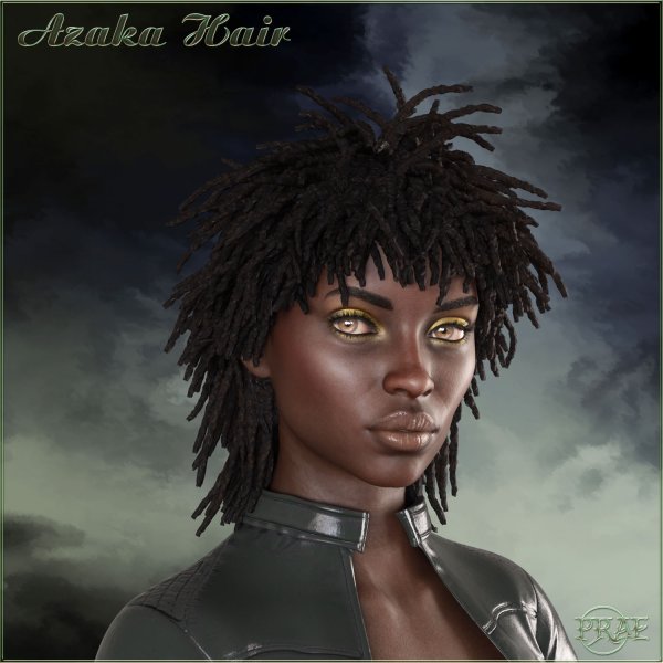   Azaka Hair Iray