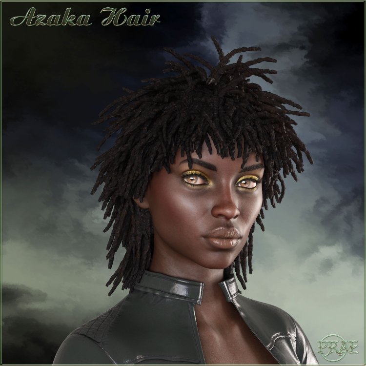   Azaka Hair Iray
