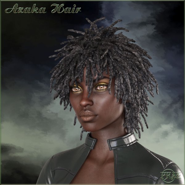   Azaka Hair Iray