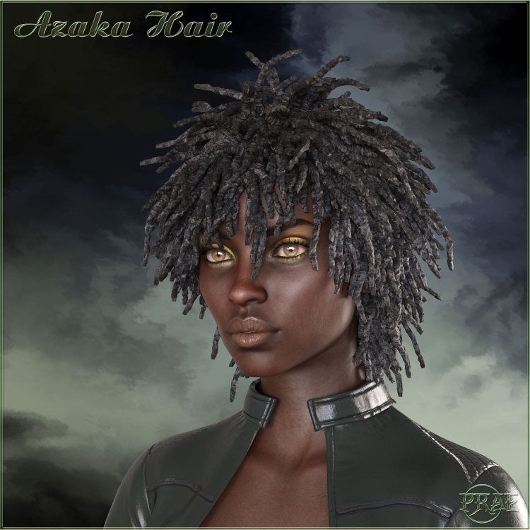   Azaka Hair Iray