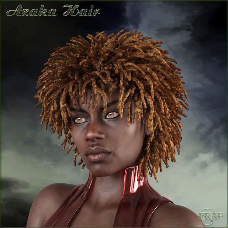   Azaka Hair Iray