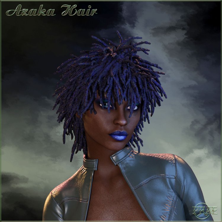   Azaka Hair Iray