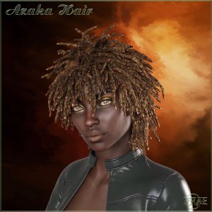   Azaka Hair Iray