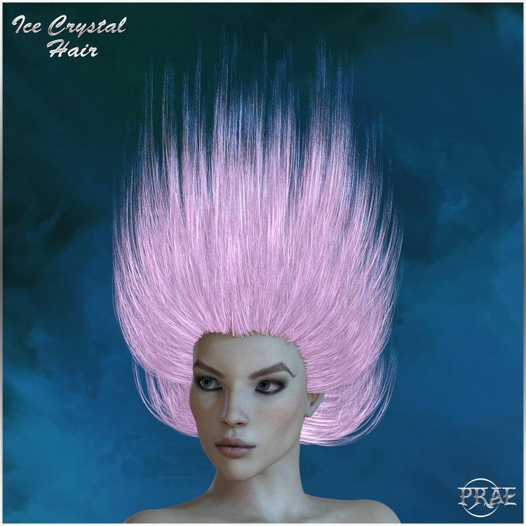  Ice Crystal Hair PS