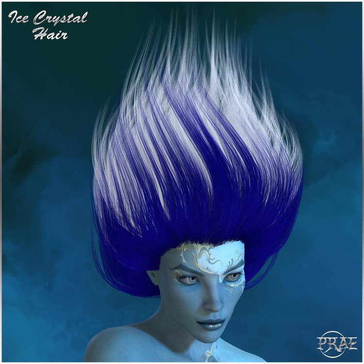   Ice Crystal Hair PS