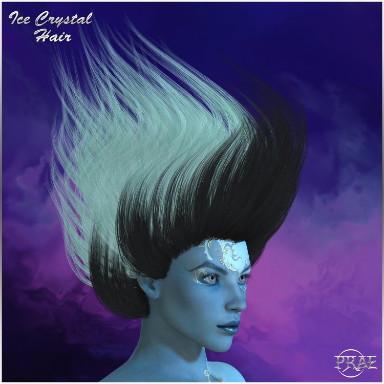   Ice Crystal Hair PS