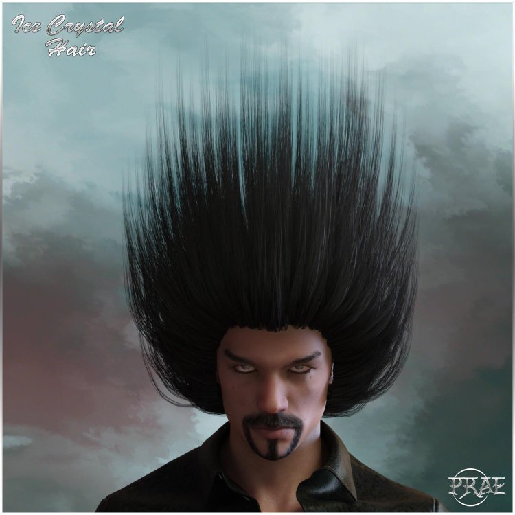   Ice Crystal Hair Iray