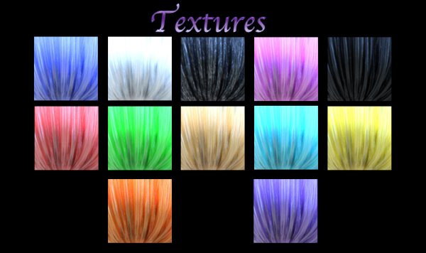   Ice Crystal Hair Iray