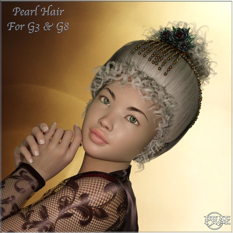   Pearl Hair Iray