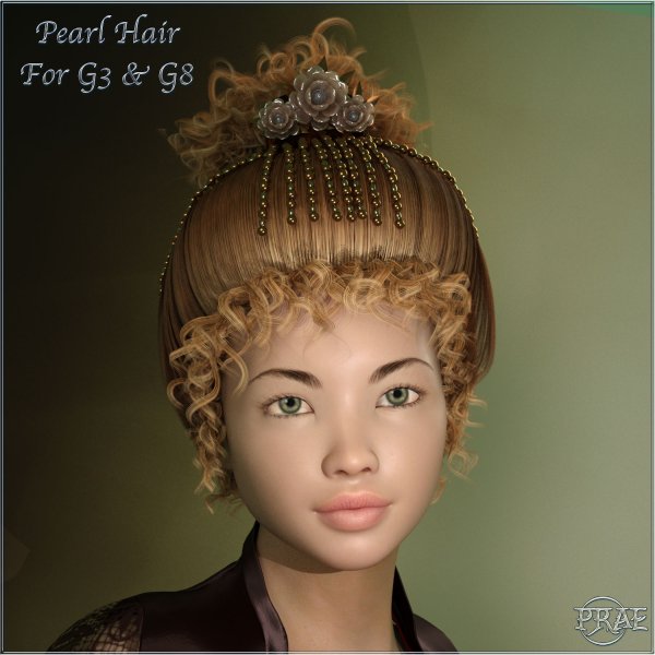   Pearl Hair Iray