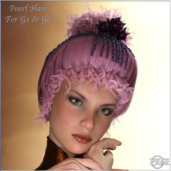   Pearl Hair Iray