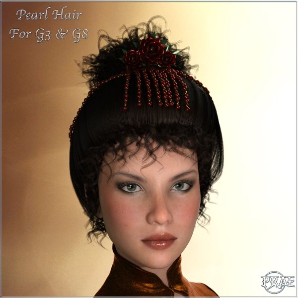   Pearl Hair Iray