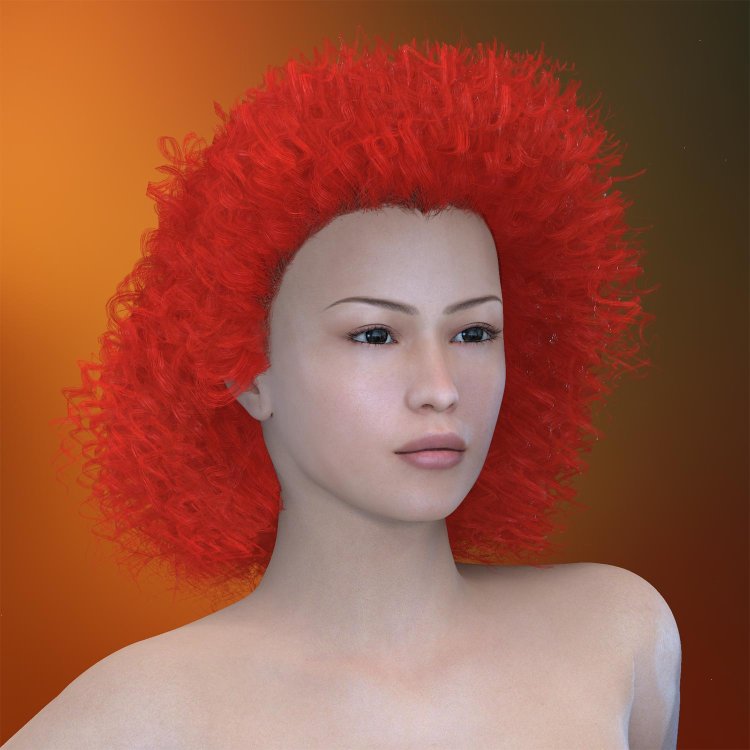   Samira Hair V4 Poser