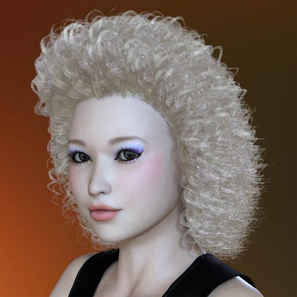  Samira Hair V4 Poser