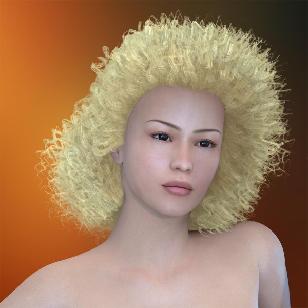   Samira Hair V4 Poser