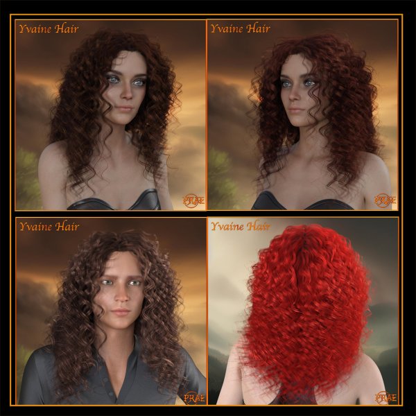   Yvaine Hair Iray