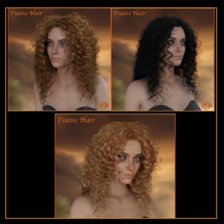   Yvaine Hair Iray