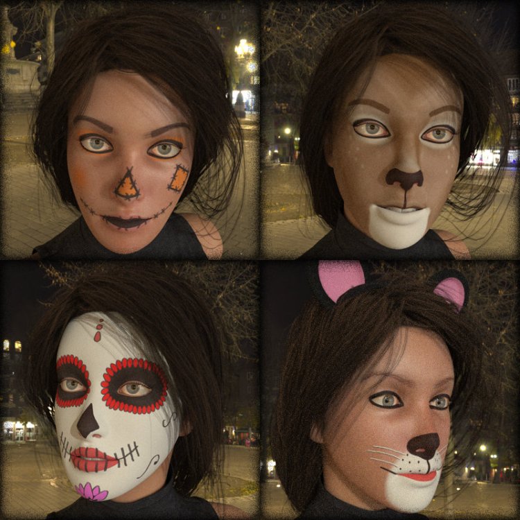   Halloween Makeup Bundle [LaFemme]