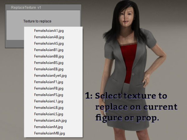   Replace Texture