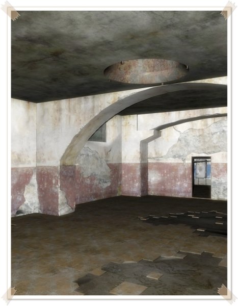   Vandalized Metro Station