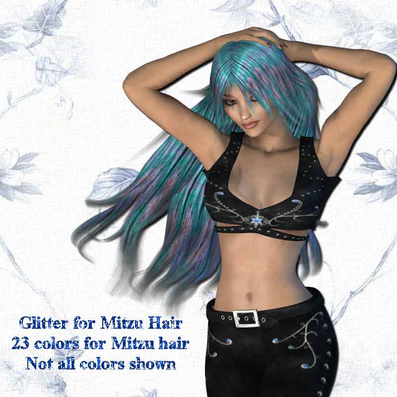   Glitter Mitsu Hair