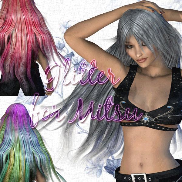   Glitter Mitsu Hair
