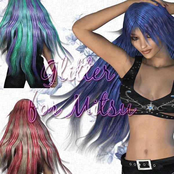   Glitter Mitsu Hair
