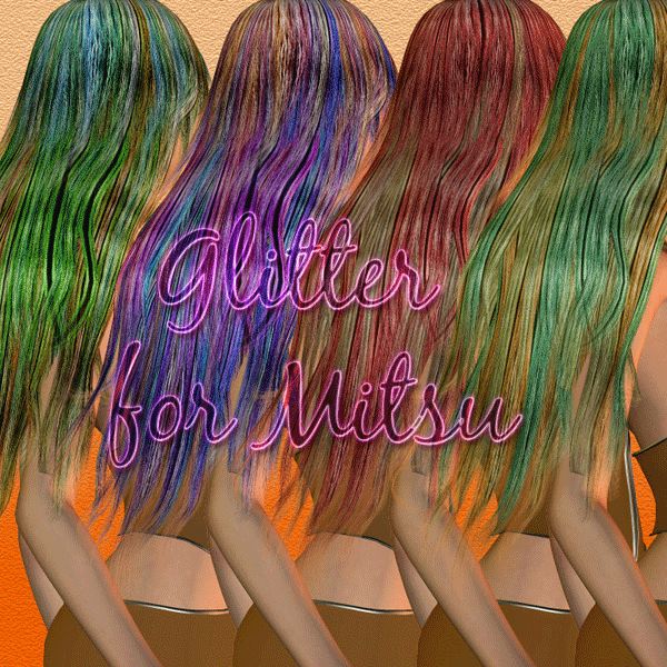   Glitter Mitsu Hair
