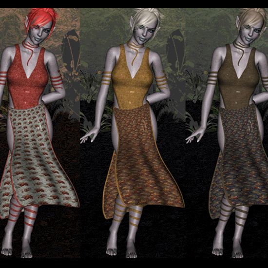 Shades of Autumn: Zenia V4 Outfit - Click Image to Close