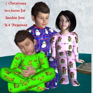   Christmas K4 PJ's