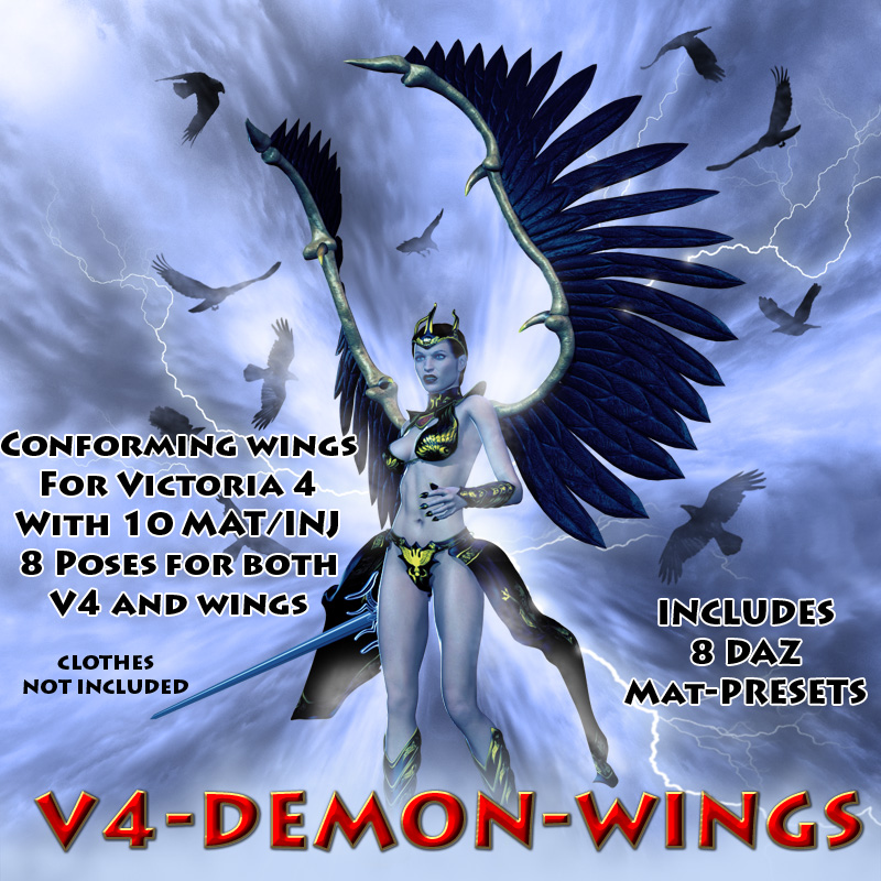   Demon Wings V4