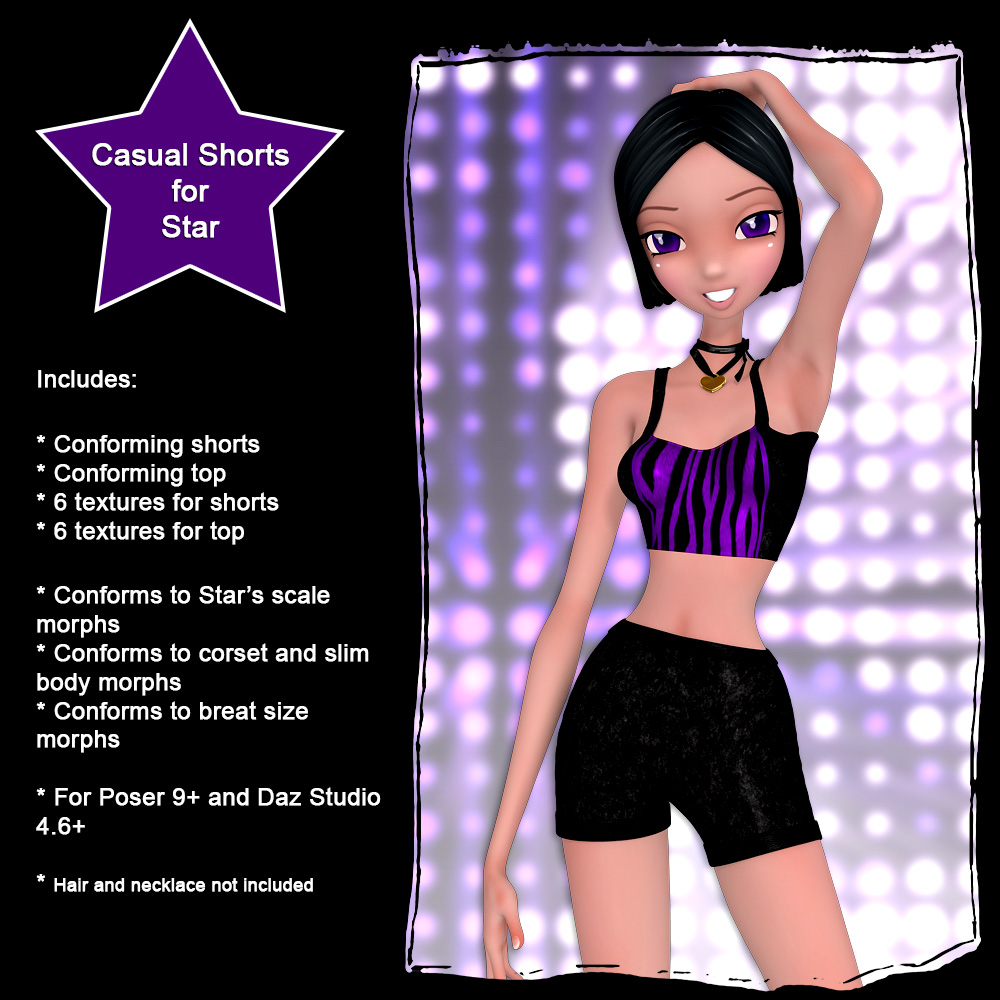   Star Casual Shorts [exc]