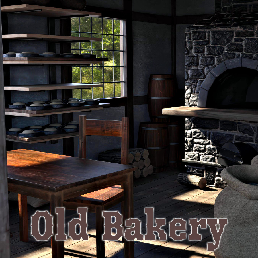   Old Bakery Interior IRAY