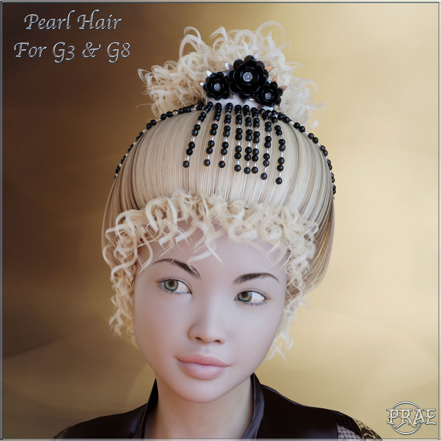   Pearl Hair Iray