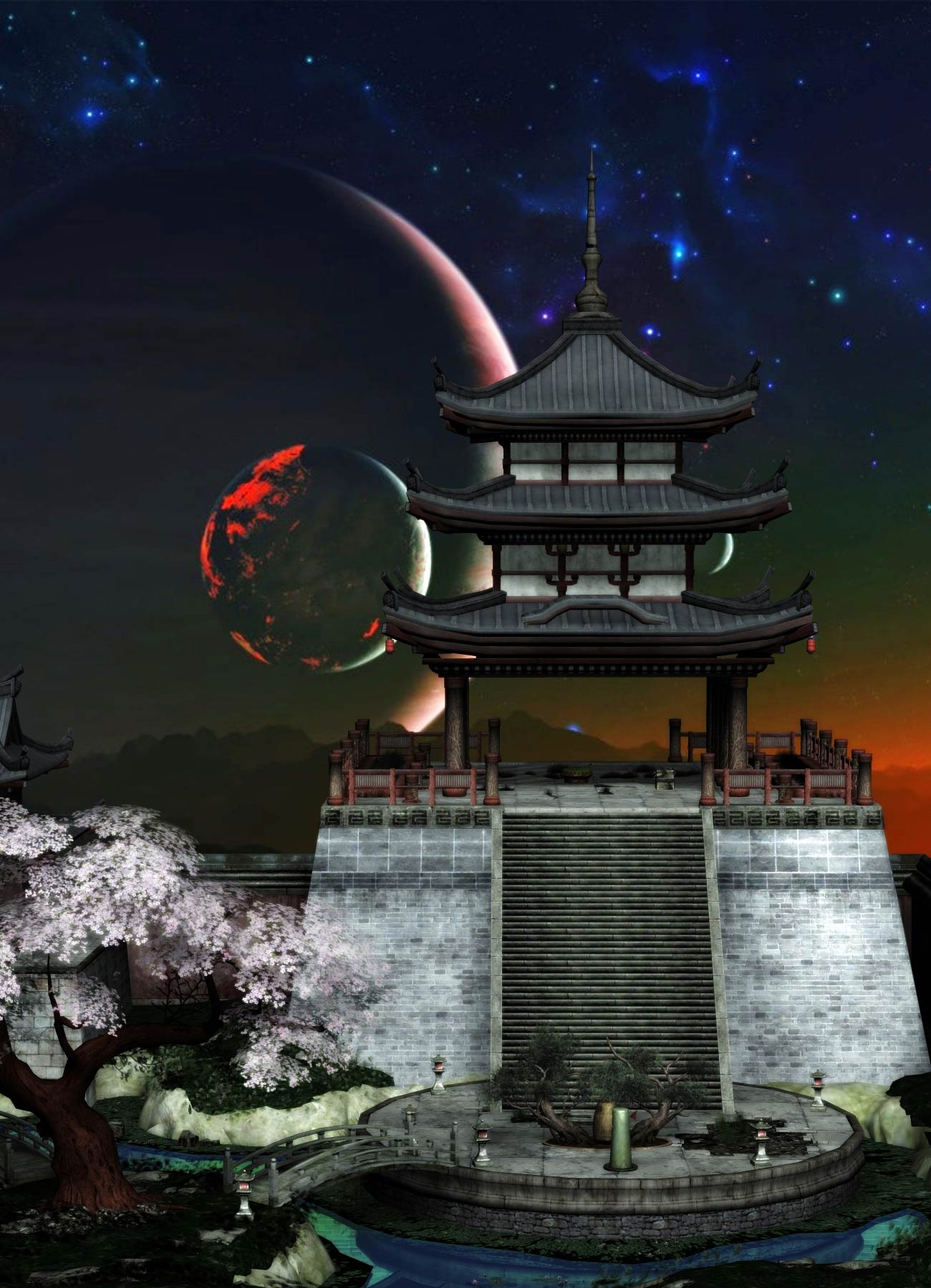   Cherry Tree Pagoda Extension